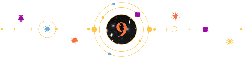 Meaning of number 9: compassion and completion