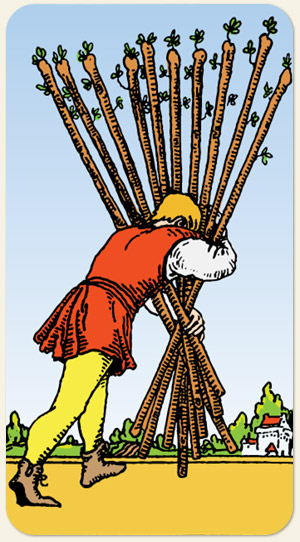 Ten of Wands