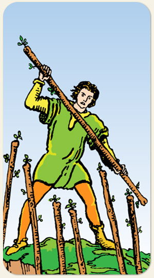 Seven of Wands